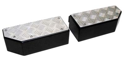 Chequerplate Topped Heavy Duty Rear Steperettes