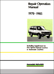 Land Rover Workshop Manual