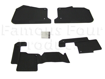Rubber Footwell Mat Set
