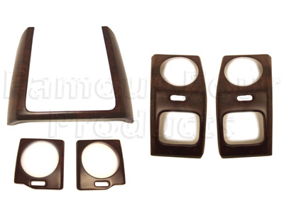 Burr Walnut Veneered Facia Kit