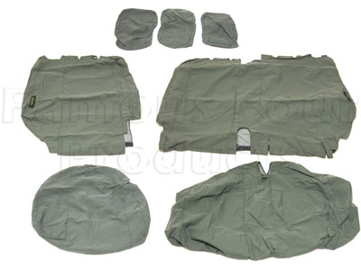 2nd Row Waterproof Seat Covers