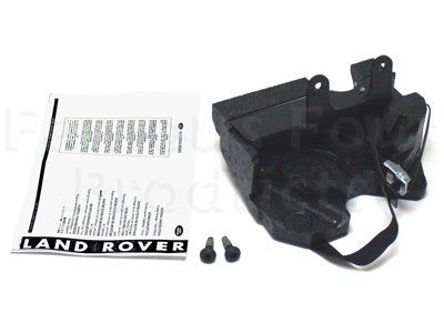 Hidden Stowage Block for Swan-Neck Tow Coupling
