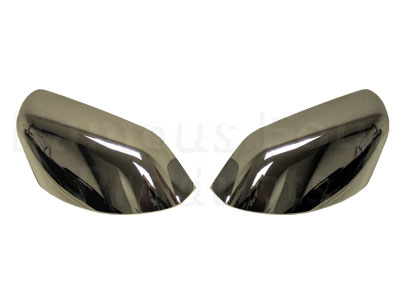 Chrome Back Covers for Door Mirrors