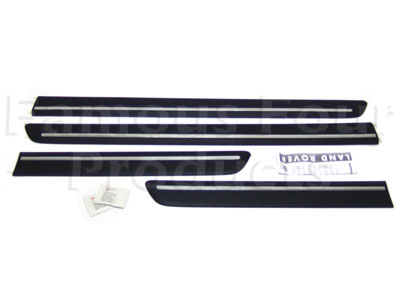 Body Side Moulding Kit with Bright Silver Inserts