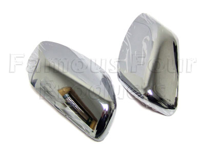 Chrome Finish Door Mirror Covers