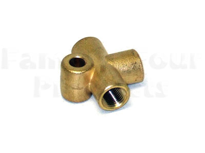 Brake Pipe T Piece - Rear