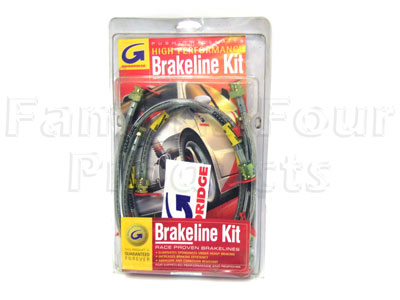Braided Brake Flexi-Hose Kit