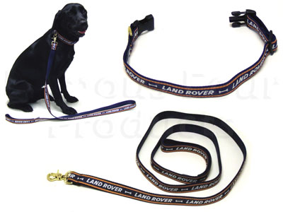 Land Rover Genuine Dog Collar & Lead