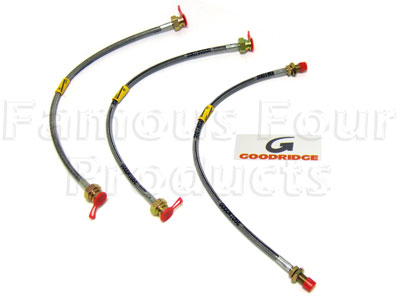 Braided Brake Flexi-Hose Kit