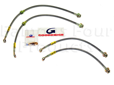 Braided Brake Flexi-Hose Kit