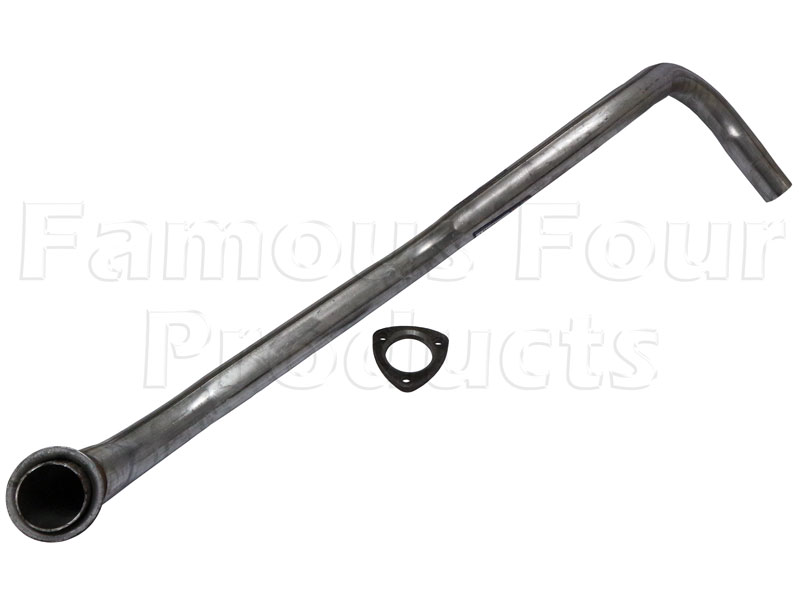 Mild Steel Downpipe - Right Hand