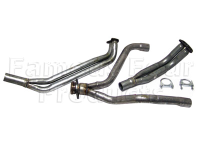 Downpipes and Y-Piece Assembly