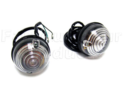 Front Indicator Lamp Kit - Clear Lenses