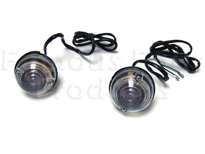Rear Indicator Lamp Kit - Clear Lenses