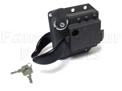 Door Handle - With Barrel & Key
