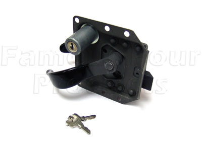 Door Handle - With Barrel & Key