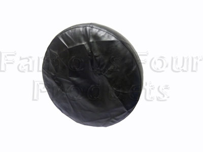 Vinyl Soft Wheel Cover - PLAIN BLACK