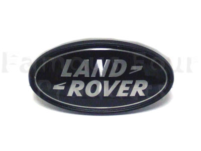 Oval Land Rover Badge - Rear