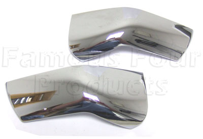 Chrome Finish Door Mirror Covers