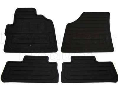 Rubber Footwell Mat Set