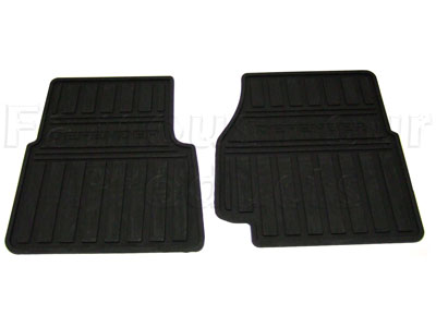 Front Footwell Rubber Floor Mats