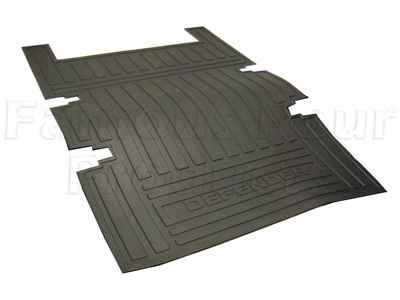 110 Rear Loadspace Rubber Mat