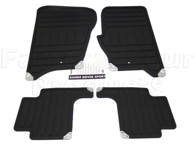 Footwell Rubber Mat Set