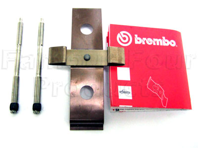 Retaining Spring & Pins - Brake Pads