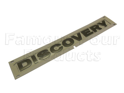 DISCOVERY Rear End Door Lettering