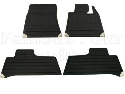 Rubber Footwell Mat Set