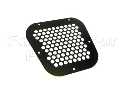 Black Steel Wing Side Intake Grille