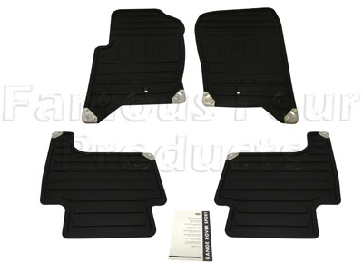 Footwell Rubber Mat Set