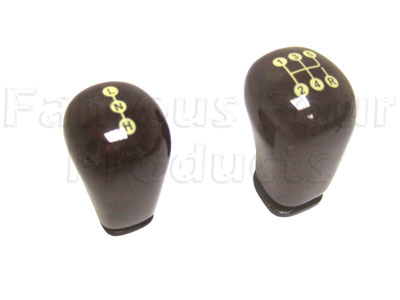 Walnut Gear Knob Set - Manual
