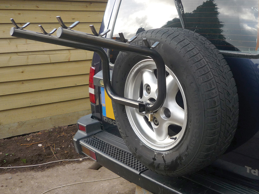 Spare Wheel Mounting 2 Bike Rack
