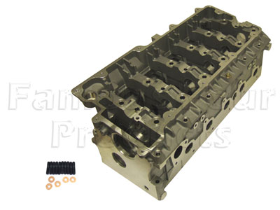 TD5 Cylinder Head - With Valves and Springs Fitted