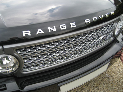Chrome Bonnet Lettering