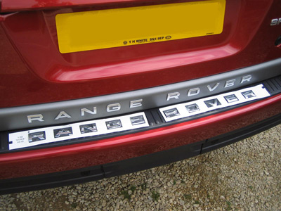 Chrome Tailgate Lettering