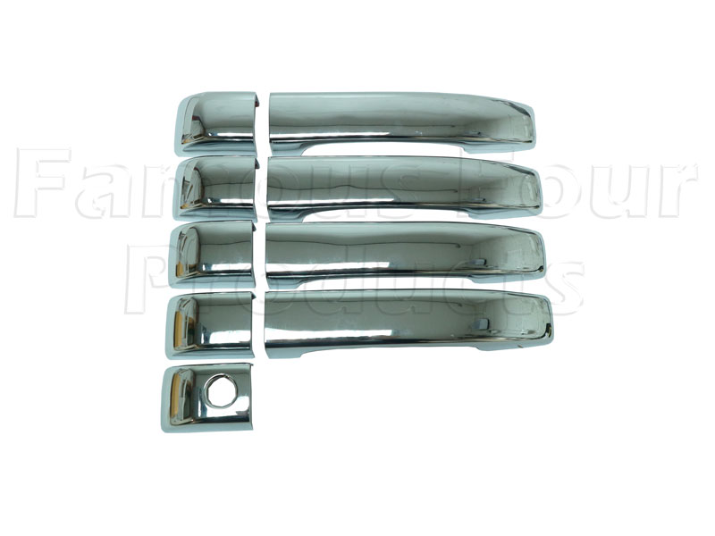 Door Handle Covers - Polished ABS Plastic