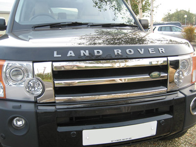 Chrome-effect Front Grille Kit