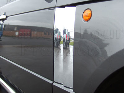 Chrome Effect Double Side Vent Covers