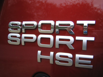 Tailgate Lettering SPORT