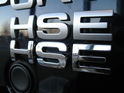Tailgate Lettering HSE