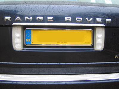 Chrome Effect Tailgate Trim