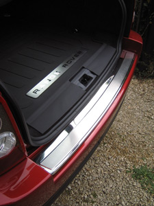 Rear Bumper Step Cover - Chrome Effect