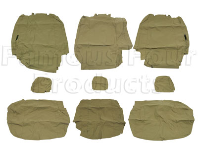2nd Row Waterproof Seat Covers