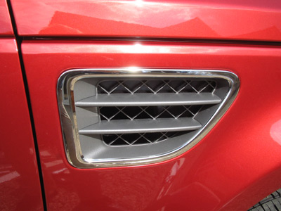 Side Vent Surround Covers - Chrome Effect