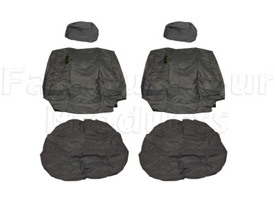 Tailored Waterproof Front Seat Covers - 2 Seats - Defender