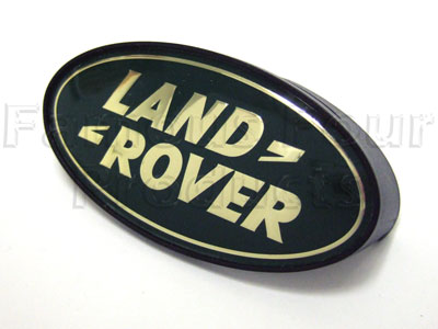 Oval Logo Clip-on Land Rover Grille Badge