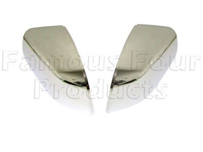 Chrome Finish Door Mirror Covers