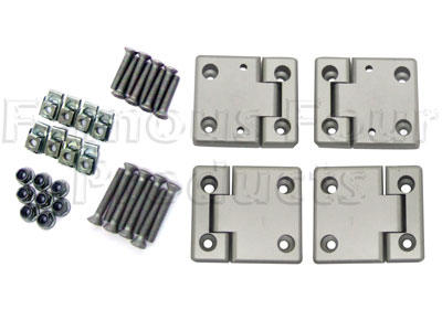 Front Door Hinge Kit - Aluminium Hinges